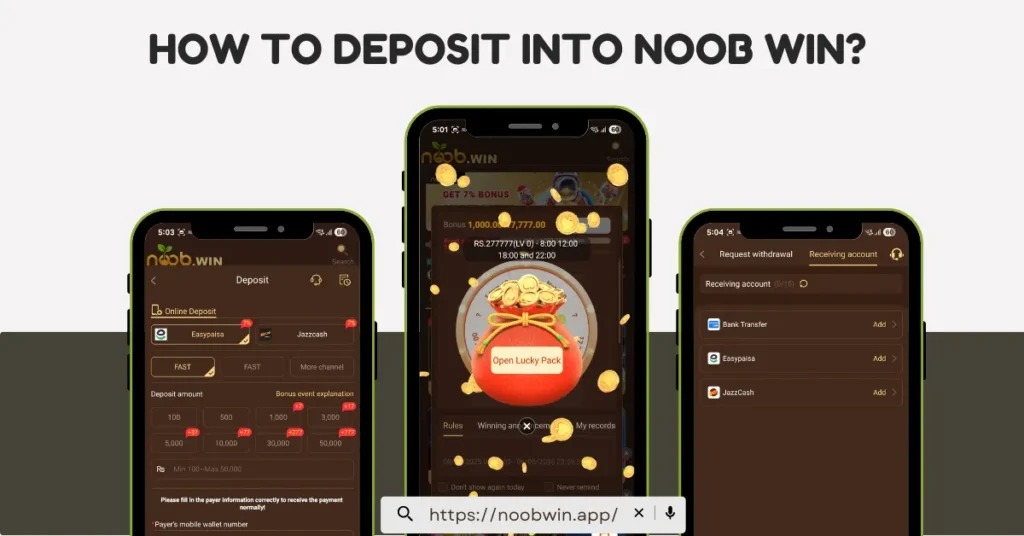 noob win deposit